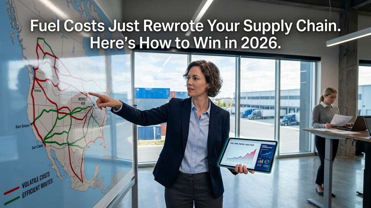 Why Fuel Costs Are Forcing Shippers to Redesign Supply Chains in 2026—And How to Stay Ahead