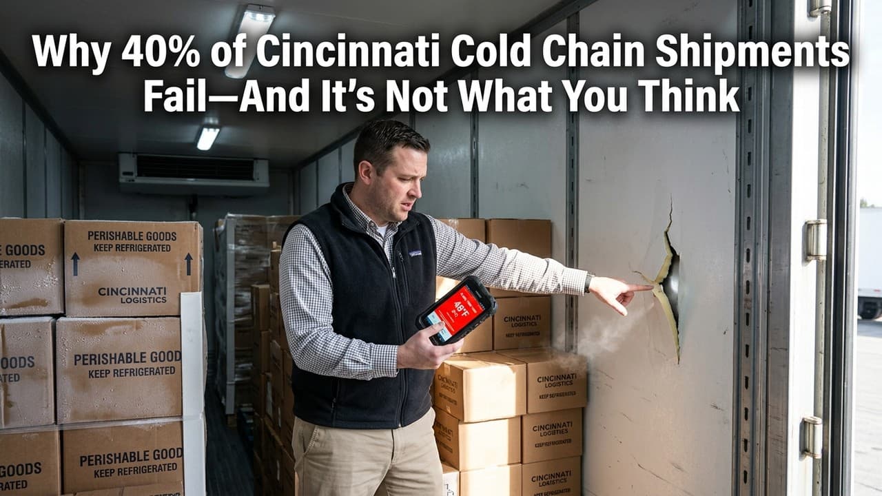 Why Your Refrigerated Shipment Arrived Warm: 3 Hidden Causes and How Cincinnati Shippers Can Fix Them