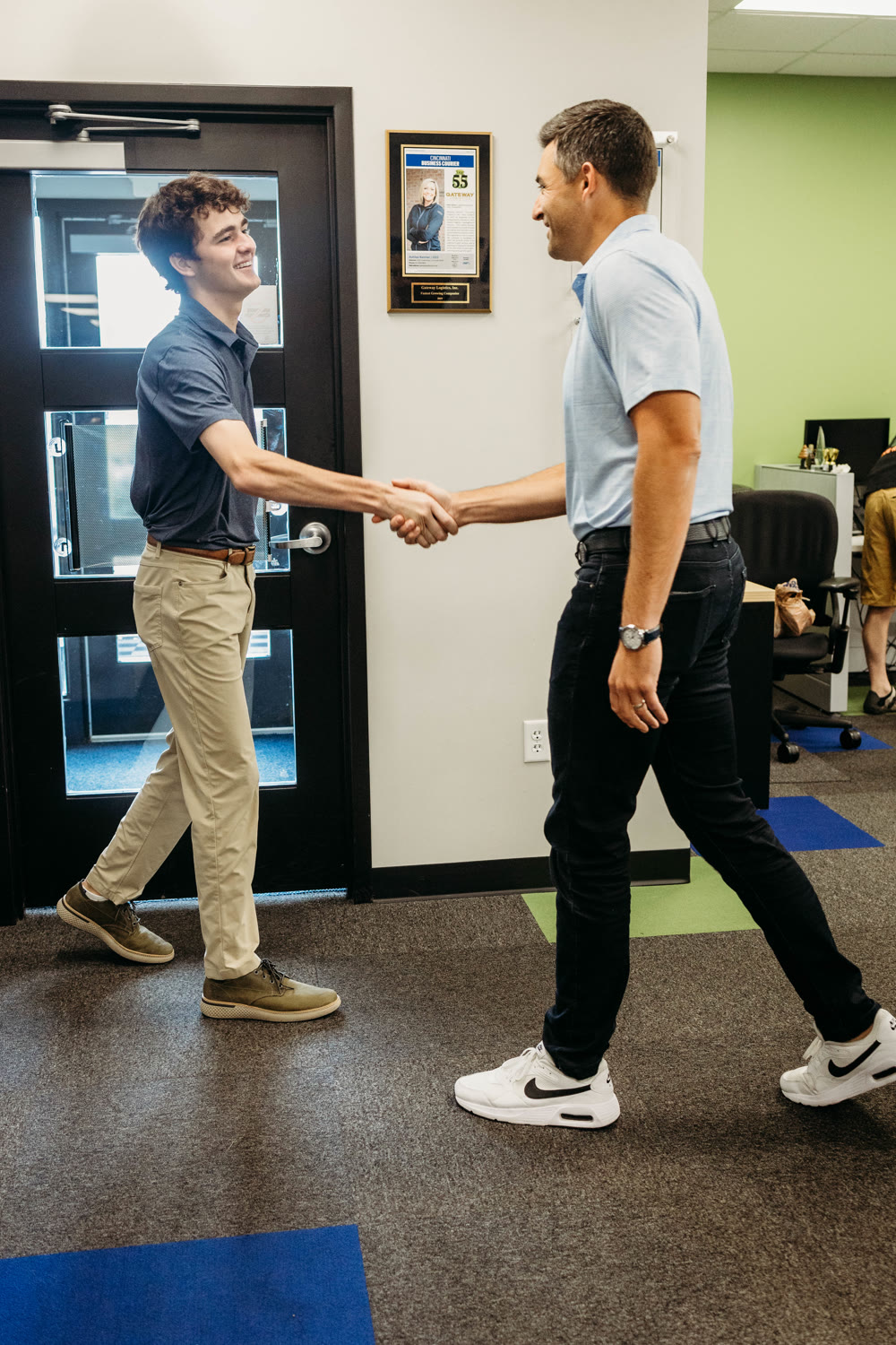 A Gateway partnership handshake